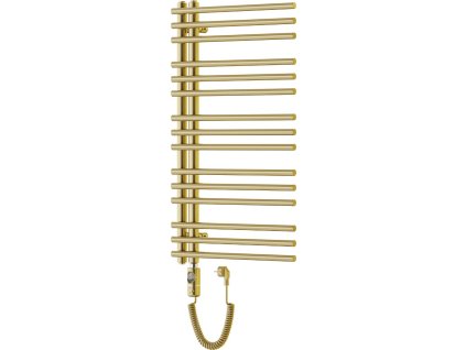 MEXEN/S - Neptun radiátor + topná tyč 900 x 500 mm, 300 W, zlatá W101-0900-500-2300-50