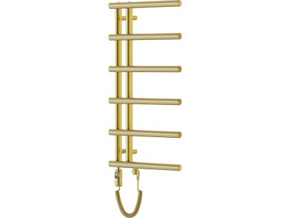 MEXEN/S - Jukon radiátor + topná tyč 988 x 500 mm, 600 W, zlatá W116-0988-500-2600-50