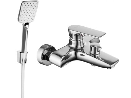 MEXEN/S - Axel R62 vanová baterie s příšlušenstvím, chrom 7383R62-00