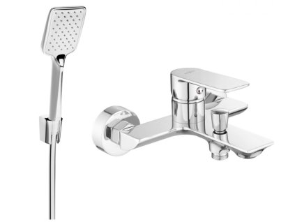 MEXEN/S - Alexa SET vanová baterie s příslušenstvím R62, chrom 7123R62-00