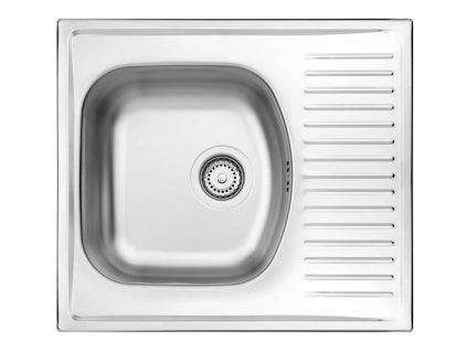 DEANTE - Techno nerez dekor - Nerezový dřez, 1 - bowl s odkapávačem ZMU_3113