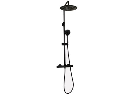 termostaticky nastenny set nauplios 250 black