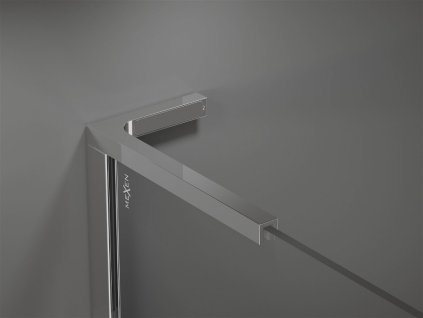 MEXEN/S - Kioto L Sprchová zástěna WALK-IN 110 x 200, dekor, chrom 800-110-103-01-30