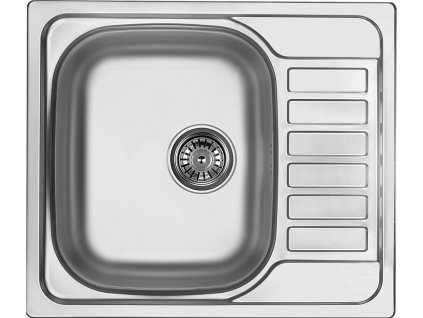 DEANTE - Soul nerez dekor - Nerezový dřez, 1 - bowl s odkapávačem ZEO_311A