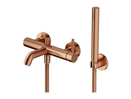OMNIRES - Y vanová baterie se sprchovou soupravou staro měď /CPB/ Y1231CPB