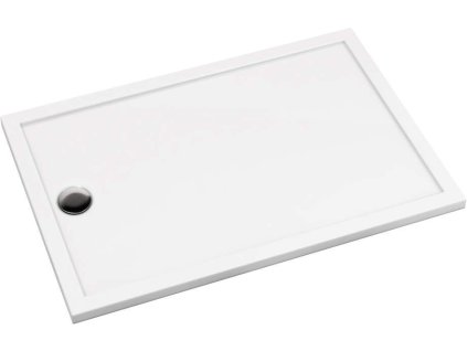 DEANTE - Prizma bílá Akrylová sprchová vanička, obdélníková, 100x80 cm KTJ_086B