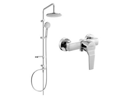 MEXEN/S - Carl sprchová souprava s baterií Caro, chrom 746640240-00