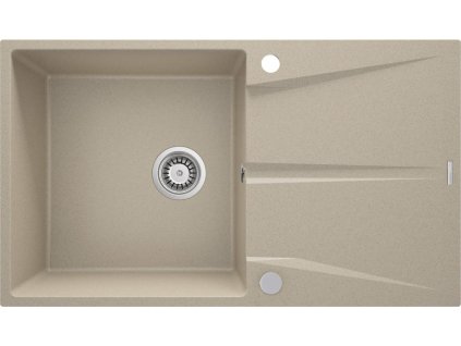 DEANTE - Corio pískový Granitový dřez, 1-miska s odkapávačem ZRC_711A