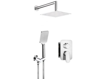 DEANTE - Alpinia chrom - Sprchový set pod omítku, s baterií BOX BXYZ0GAM