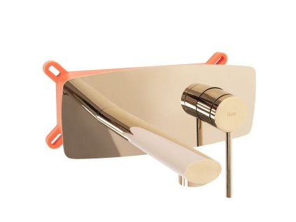 REA - Umyvadlová baterie OVAL Gold + BOX REA-B5125