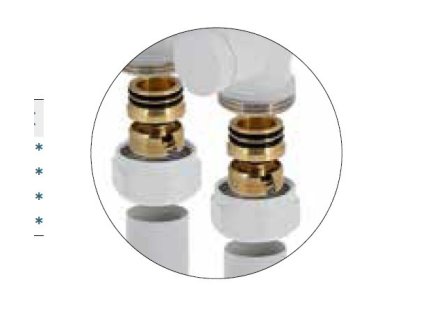 sverne sroubeni pro armatury pex al pex term set single set