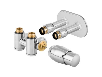 thermcomb set stredovy ventil z4k s pripojenim pro elektrickou tyc