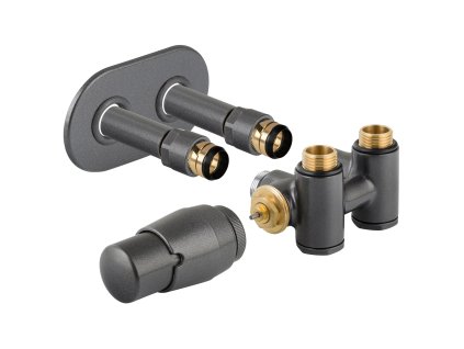 thermcomb set stredovy ventil z4k s pripojenim pro elektrickou tyc