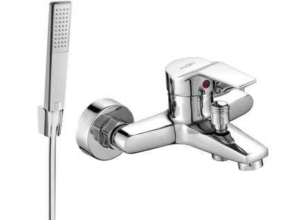 MEXEN/S - Caro R72 vanová baterie se sprchou, chrom 74663R72-00