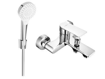 MEXEN/S - R05 Royo vanová baterie se sprchovou soupravou, chrom 7223R05-00