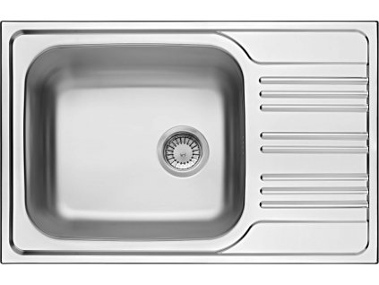 DEANTE - Xylo nerez dekor - Nerezový dřez, 1 - bowl s odkapávačem ZEX_311B