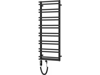 MEXEN/S - Saturn radiátor + topná tyč 1200 x 500 mm, 600 W, černá W108-1200-500-2600-70