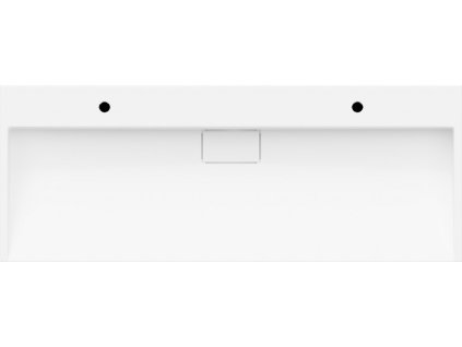 MEXEN - Ava umyvadlo na desku litý mramor 2/O 120 x 46, bílá 23011202