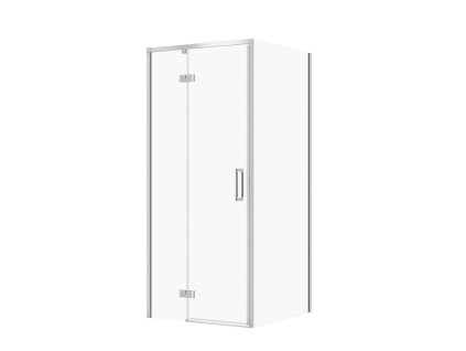 CERSANIT - SET C102 Sprchový kout Larga, levý, 90x80x195, chrom, čiré sklo S601-290
