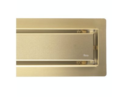 REA - Odtokový žlab Neox brush gold 100 REA-G4863