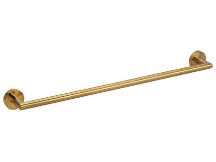 X-ROUND GOLD držák ručníků 600mm, zlato mat