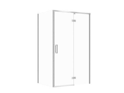 CERSANIT - SET C116 Sprchový kout Larga, pravý, 120x90x195, chrom, čiré sklo S601-316