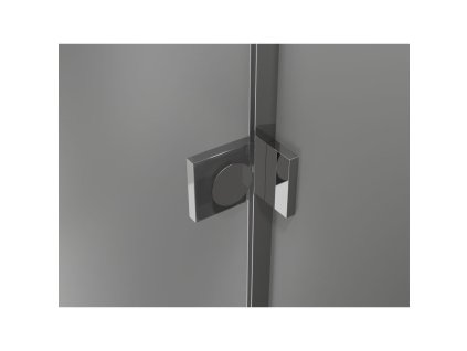 MEXEN/S - Lunar T sprchový kout dveře křídlové pravá 85 x 70, transparent, chrom 834T-085-070-01-00-P