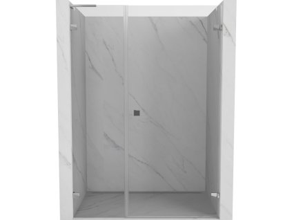 MEXEN/S - Lunar-B L sprchové dveře křídlové pravé 115, transparent, chrom 832SL-115-050-01-00-P