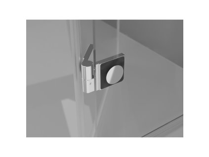 MEXEN/S - Mist-F sprchový kout skládací dveře levá 85 x 70, transparent, chrom 8A6T-085-070-01-00-L