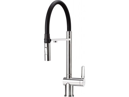 DEANTE - Magnetic chrom Kuchyňská baterie, s připojením na vodní filtr, s elastickou hubicí BRM_075M