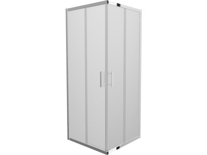 MEXEN - Rio sprchový kout čtverec 70x70, mráz, chrom 860-070-070-01-30