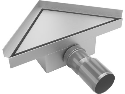 MEXEN - Flat Podlahová výpusť 20x20 cm chrom 1010320
