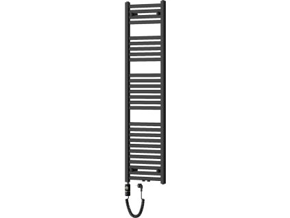 MEXEN/S - Hades radiátor + topná tyč 1500 x 400 mm, 600 W, černá W104-1500-400-2600-70