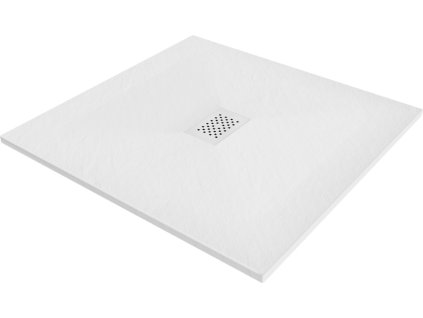 MEXEN/S - Hugo sprchová vanička SMC 100 x 100, bílá, krytka bílá 42101010-W