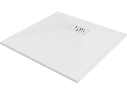 MEXEN/S - Hugo sprchová vanička SMC 80 x 80, bílá, krytka bílá 42108080-W
