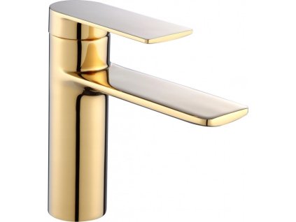 MEXEN - Umyvadlová baterie Zero, zlatá 71100-50