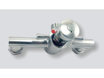 Časová sprchová baterie s tlačným ventilem, rozteč 150 mm