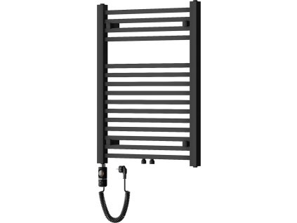 MEXEN/S - Pluton radiátor + topná tyč 800 x 600 mm, 600 W, černá W106-0800-600-2600-70