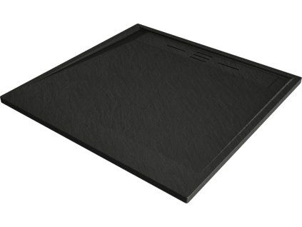 MEXEN - Amon čtvercová sprchová vanička SMC 100 x 100, černá 4F701010