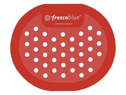 FRESCOBLUE sítko pro urinál 168x140 mm, červená