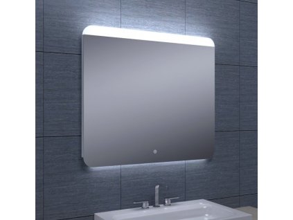 Zrcadlo s LED osvětlením a dotykovým spínačem, 800x700x30mm