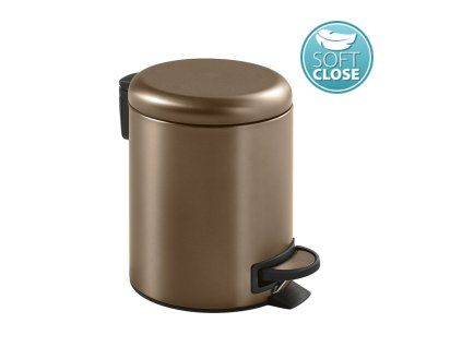 POTTY odpadkový koš 5l, Soft Close, měď mat