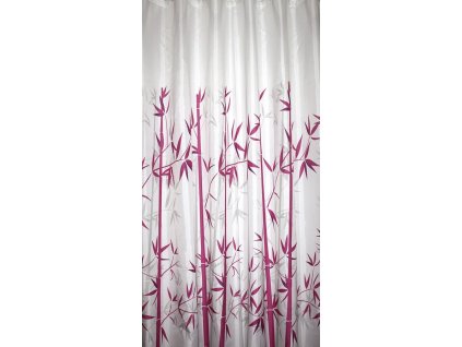 Sprchový závěs 180x200cm, polyester, rákos