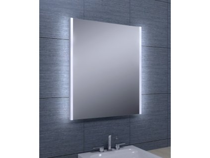 Zrcadlo s bočním LED osvětlením 700x600x40 mm