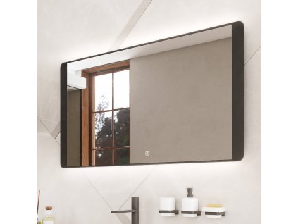 cerne led zrcadlo 800x600 s dotykovym senzorem nahled