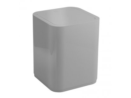 SEVENTY odpadkový koš výklopný, 8l, plast ABS, šedá
