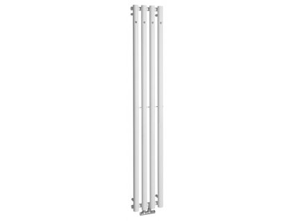 PILON otopné těleso 270x1800 mm, se čtyřmi háčky pro ručník, bílá mat