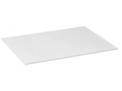SKARA deska Rockstone 71,2x12x46cm, bílá mat