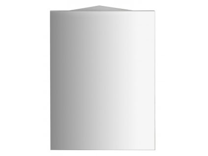 ZOJA/KERAMIA FRESH rohová zrcadlová skříňka 37x72x37cm, bílá