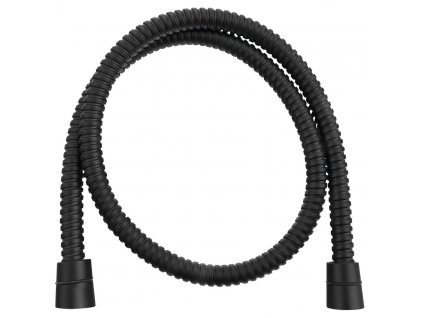 POWERFLEX kovová sprchová hadice, 100cm, černá mat